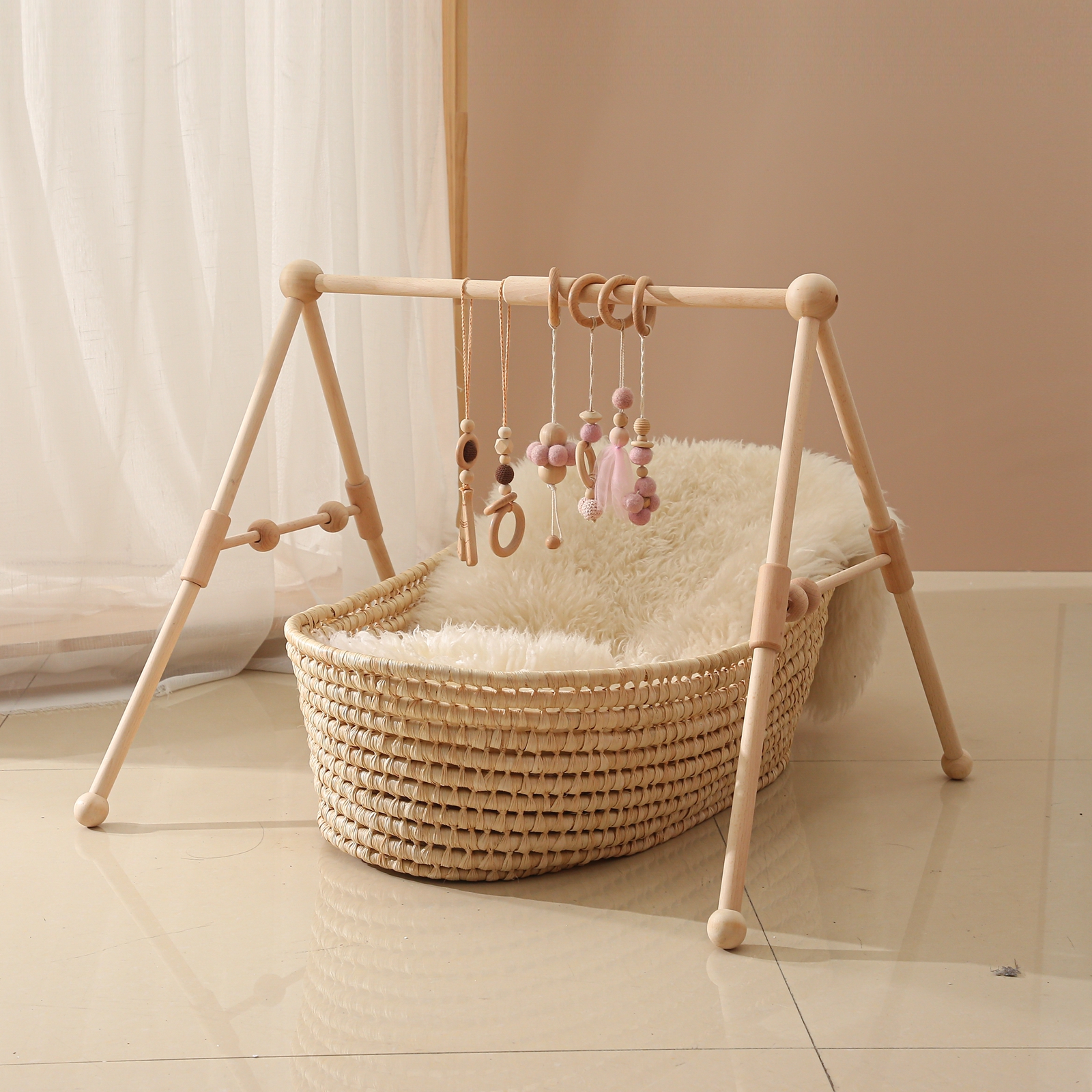 Baby Wooden Toys Play Gym Ordi - Home Gym Decor reseña y precio