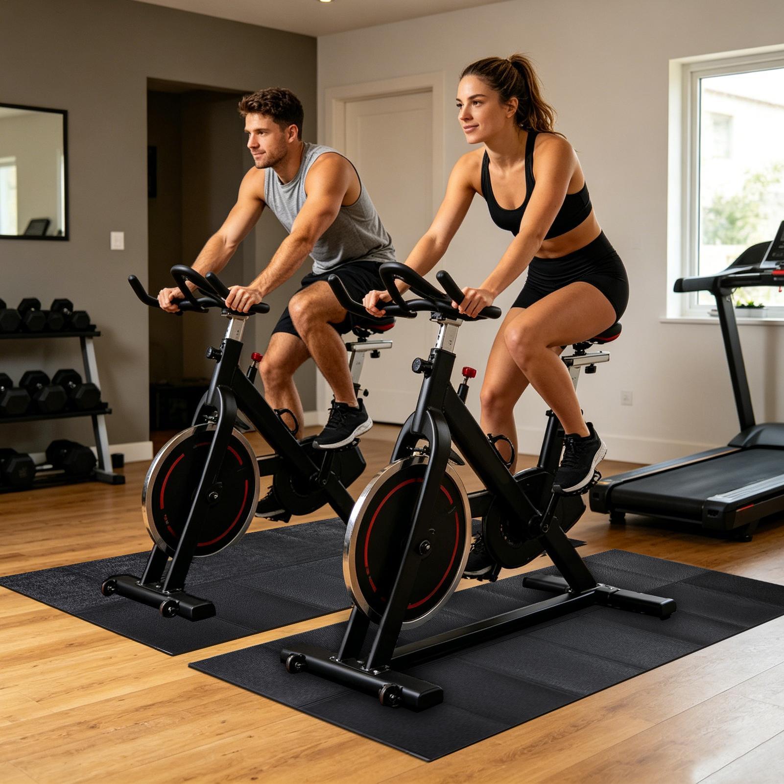 Under Treadmill Mat Heavy Duty - Leg Home Gym Workout reseña y precio