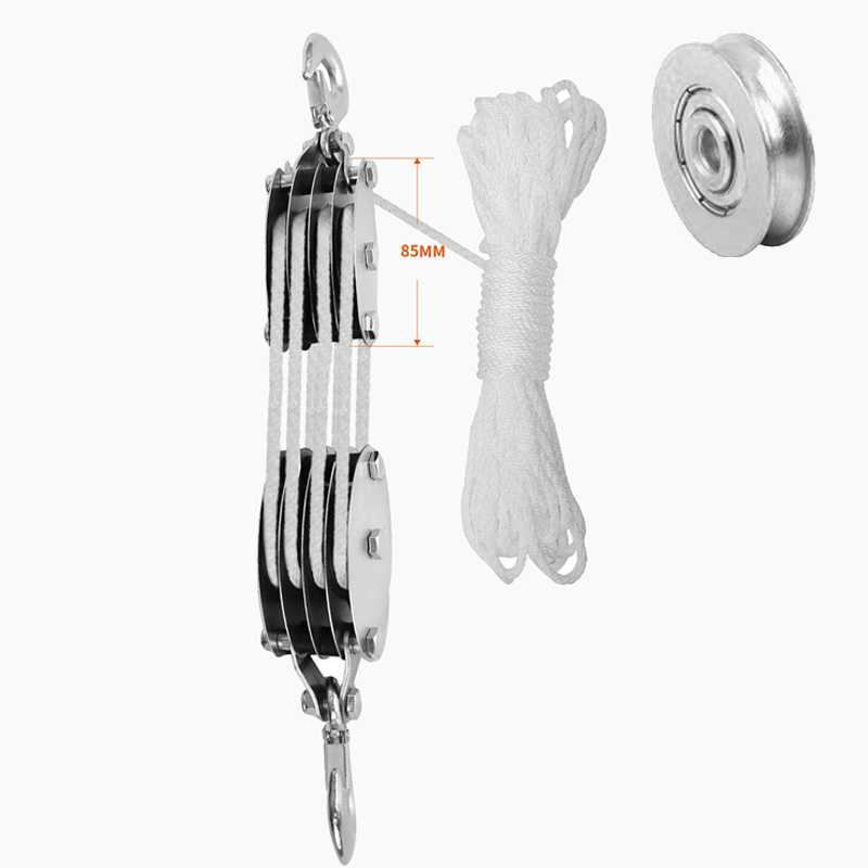 270° Rotatable Rope Pulley Blo - Pull Up Bar Tower reseña y precio