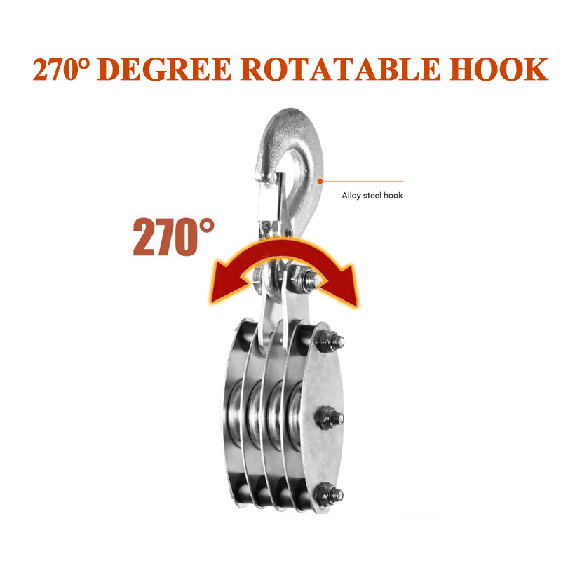 270° Rotatable Rope Pulley Blo - Pull Up Bar Tower reseña y precio