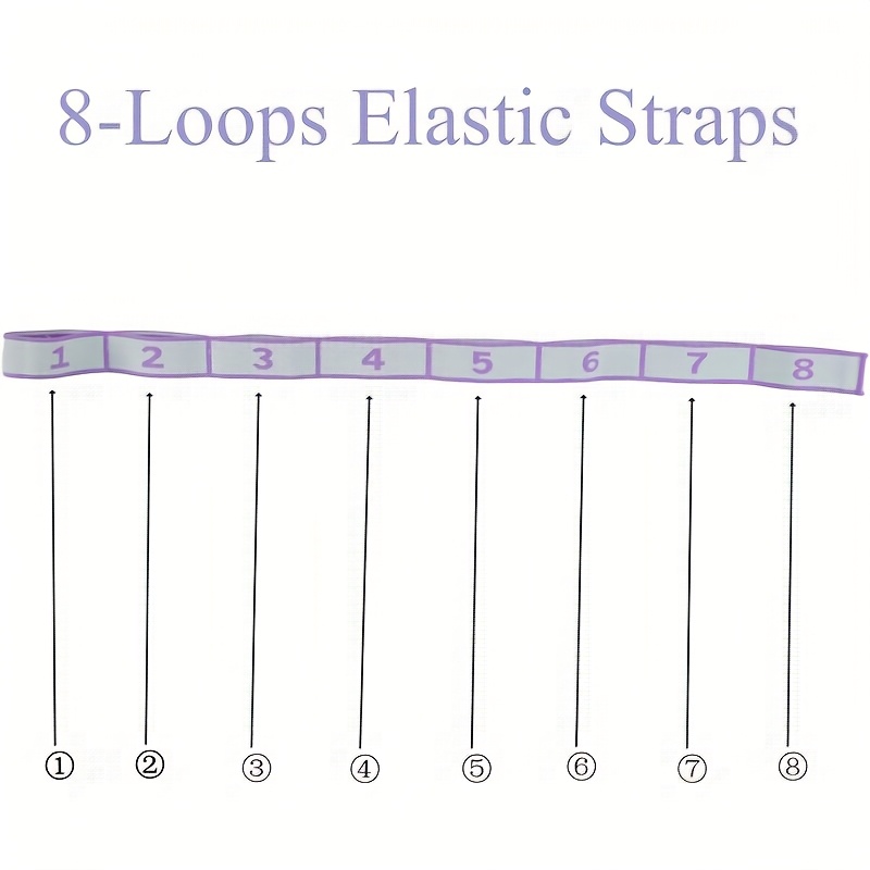 Numbered Resistance Bands with - Home Gym Guide reseña y precio
