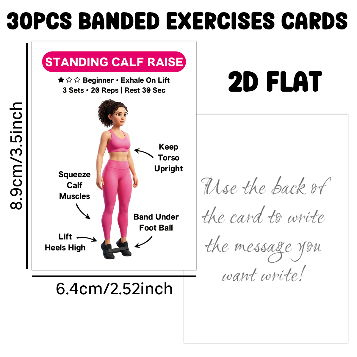 30pcs Banded Exercise Cards,Fu - Home Gym Guide reseña y precio