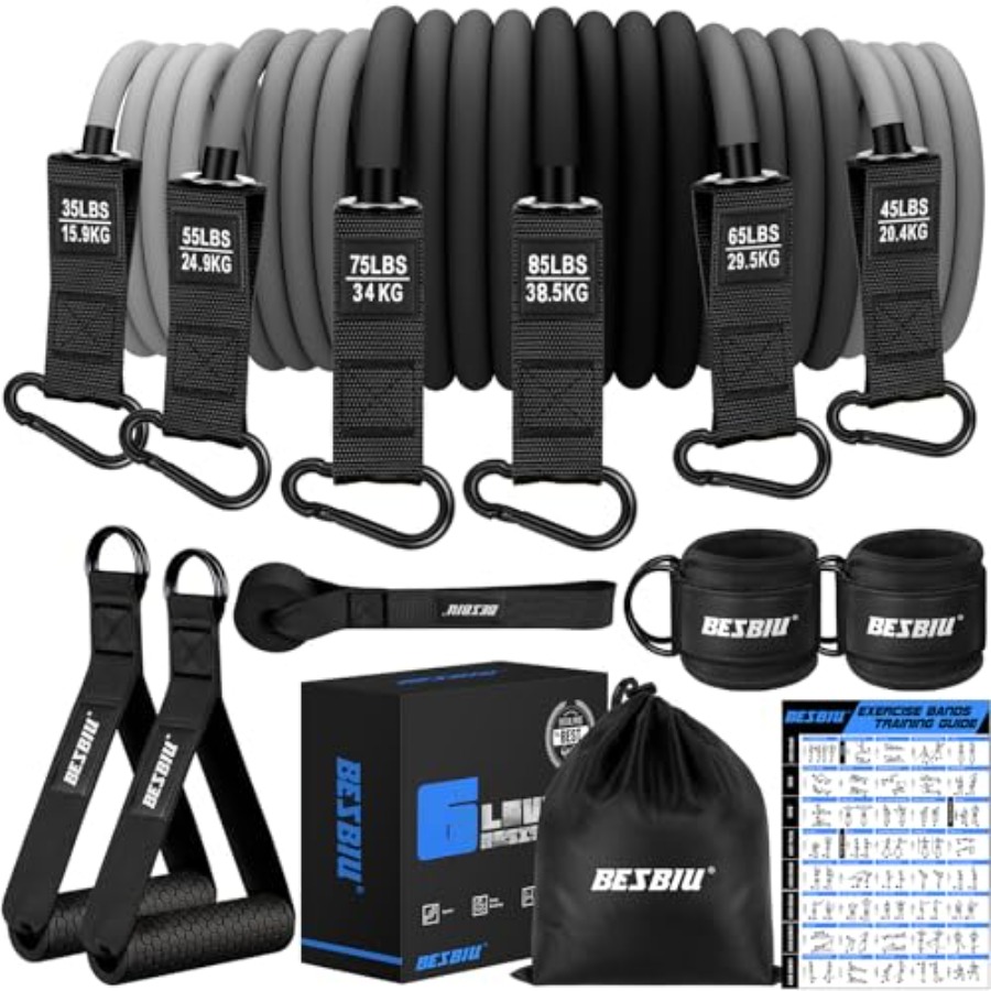 Home gym workout bands for str - Leg Home Gym Workout reseña y precio